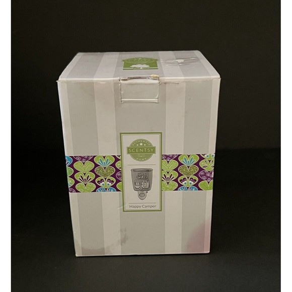 SCENTSY Happy Camper Wall Plug In Wax Warmer Nightlight - Picture 8 of 14